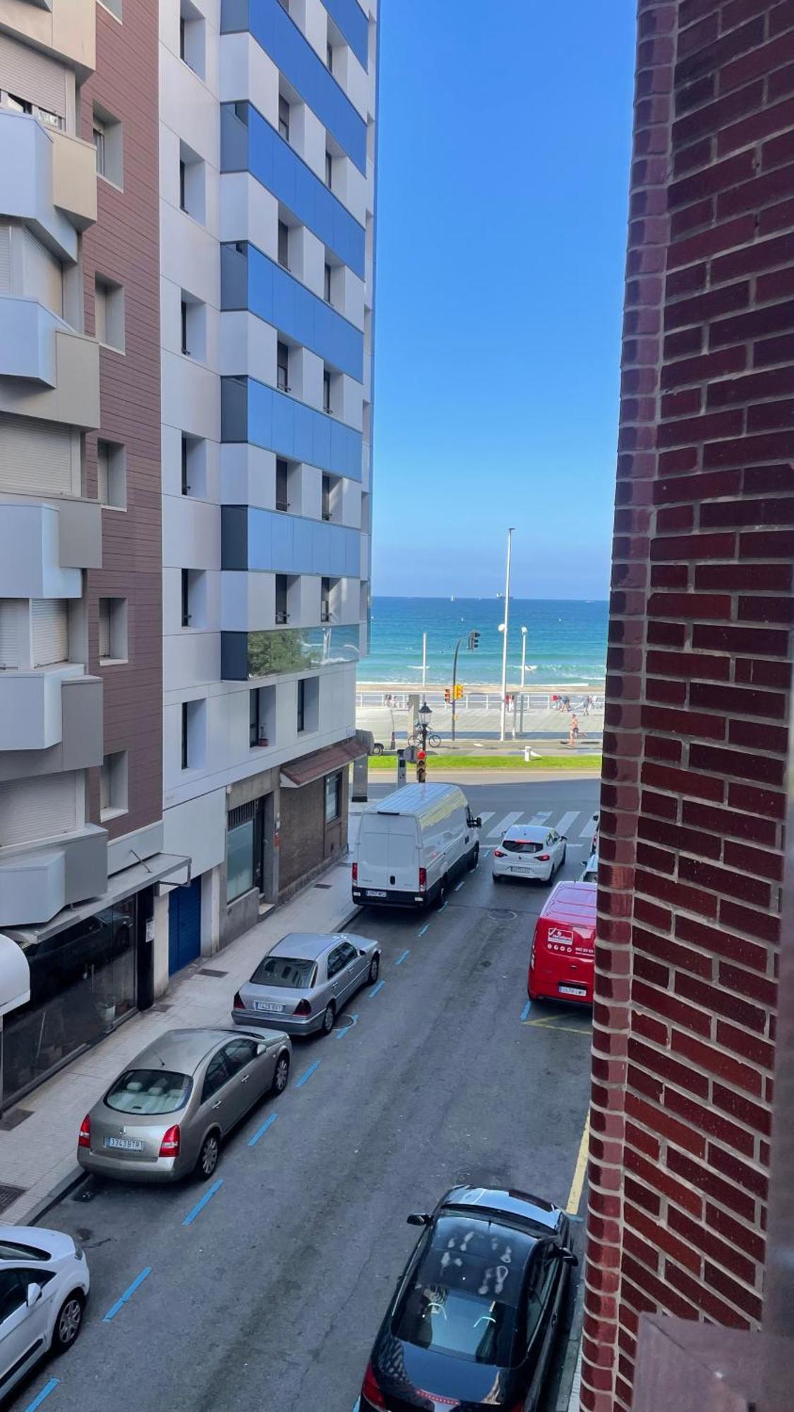 Apartamento Playa De Gijón Esterno foto